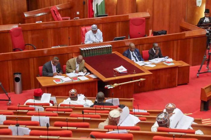Nigerian parliament during plenary on Wednesday, October 17, 2018