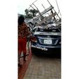 Tank stand collapses on UNN student's new car