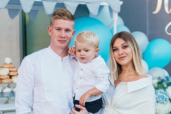 Kevin De Bruyne and Michele 