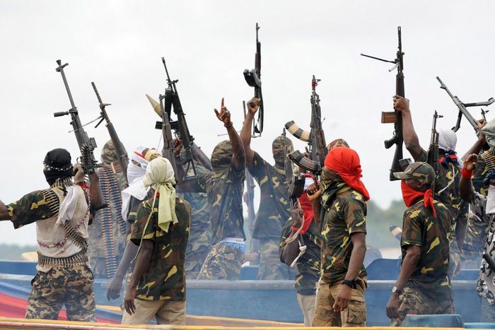 Niger Delta militants (Illustration)