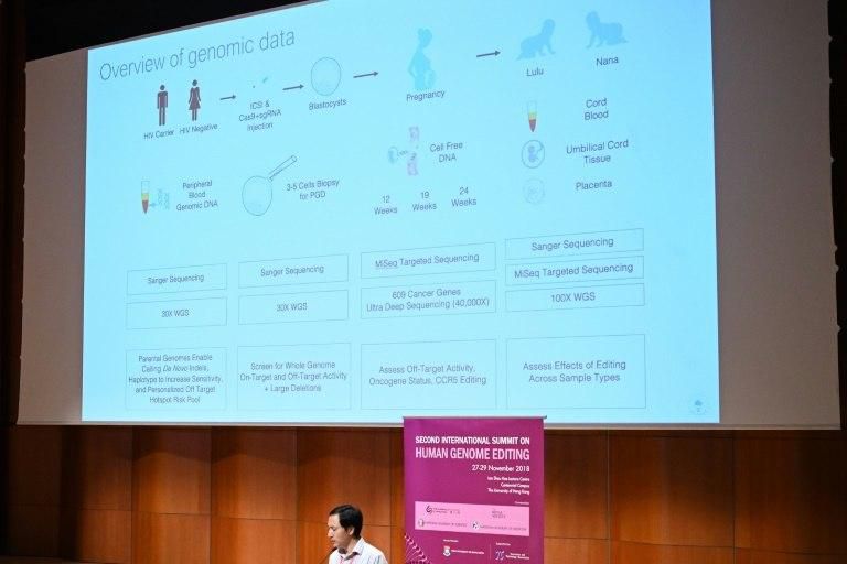 University professor He, based in the southern Chinese city of Shenzhen, said the twin girls, born a few weeks ago, had their DNA altered to prevent them from contracting HIV