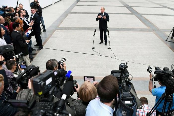 Putin began the tradition of end-of-year press events in 2000, the year he became president, but with time they evolved into marathon events