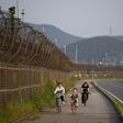 The Demilitarized Zone, seen here from South Korea, separates the isolated nation of North Korea from its neighbour
