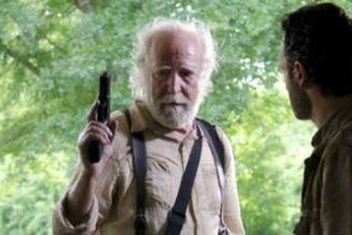 The Walking Dead crew had just announced the return of Herschel back to the show when the news came that Scott Wilson had died.