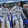 NASA astronaut Serena Aunon-Chancellor, Roscosmos cosmonaut Sergey Prokopyev and German astronaut Alexander Gerst set off in June