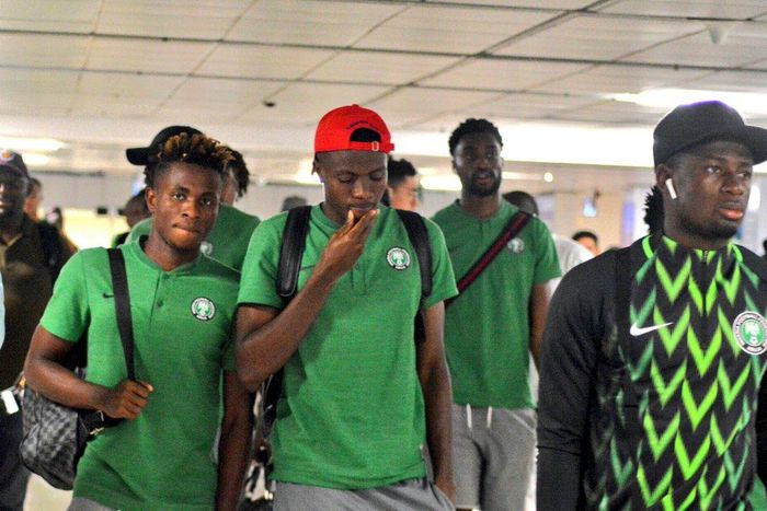 Ahmed Musa and Jamilu Collins