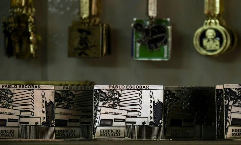 Escobar is remembered as the "Colombian Robin Hood" in the neighborhood that bears his name, where one beauty salon sells souvenirs bearing his image