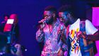 Falz and Sir Dauda performing at The Basement Gig 2nd year anniversary