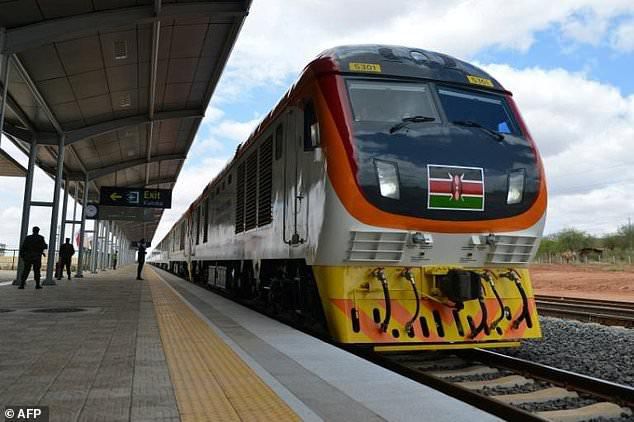 China is gaining grounds in Kenya with railway construction.