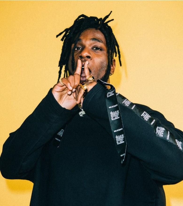 Burna Boy's feature for SSENSE