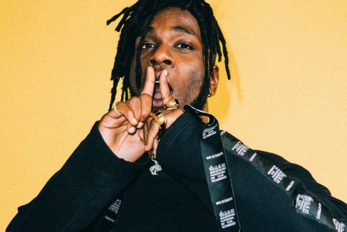 Burna Boy's feature for SSENSE