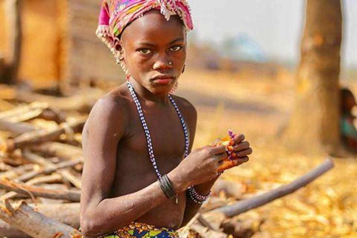 A Kambari tribe girl [imgrum]