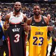 LeBron James and Dwyane Wade