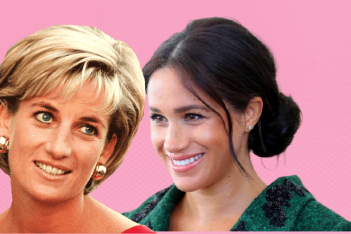 Meghan Markle and Princess Diana