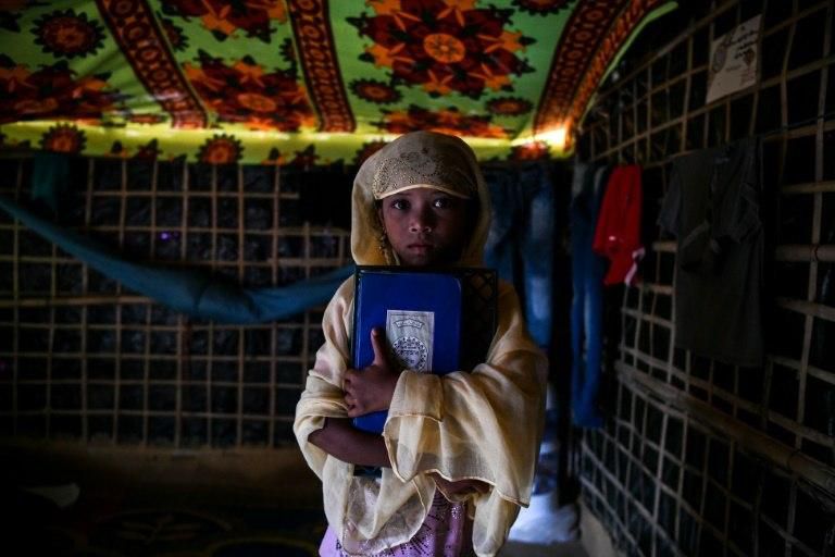 Saleema Khanam is the only girl in her local madrassa