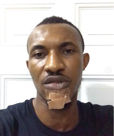 Gideon Okeke Confirms an assault on him by the four policemen who went on to manhandle two other people.