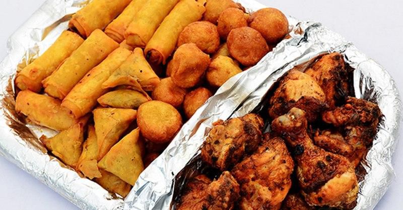Small chops is now a popular food in Nigeria.