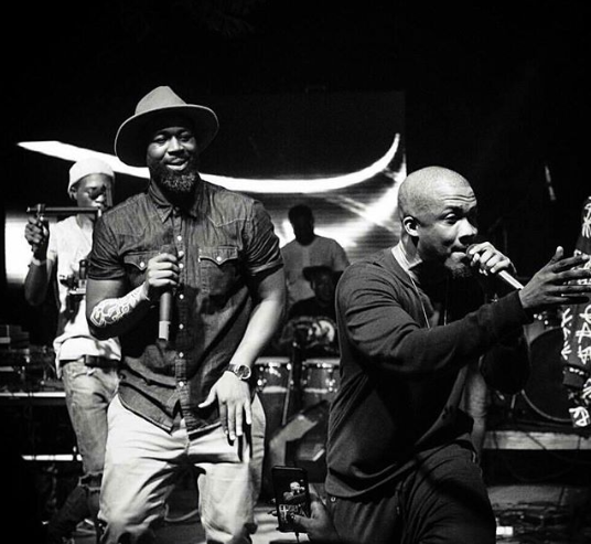 SDC on stage at Palmwine Festival [Instagram/SDC]