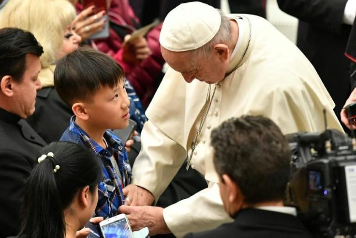 Pope Francis has accepted the resignation of a US bishop over allegations of "inappropriate behaviour" with a minor