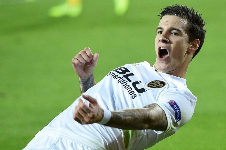 Santi Mina scored twice as Valencia gave their fans three rare goals to cheer