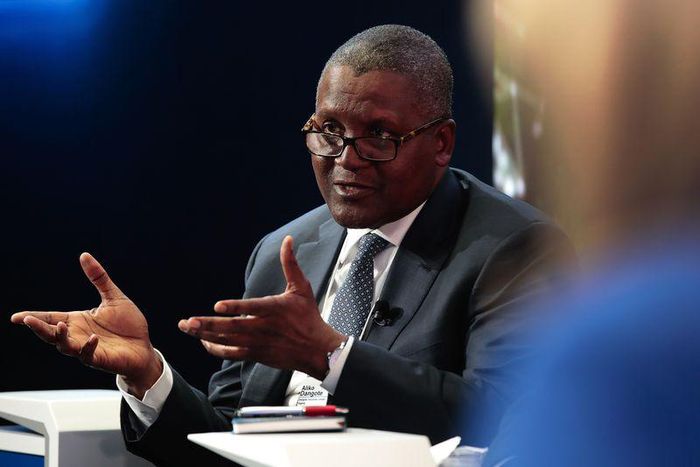 Africa's richest man, Aliko Dangote