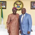 Ambode played host to bitter rival Sanwo-olu in his office
