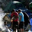 Migrants gathered in makeshift camps in northern Bosnia are ill-equipped to survive the coming winter, the IFRC warned