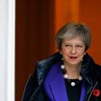 Britain's Prime Minister Theresa May is joining the leaders of Belgium and France for WWI commemoration ceremonies
