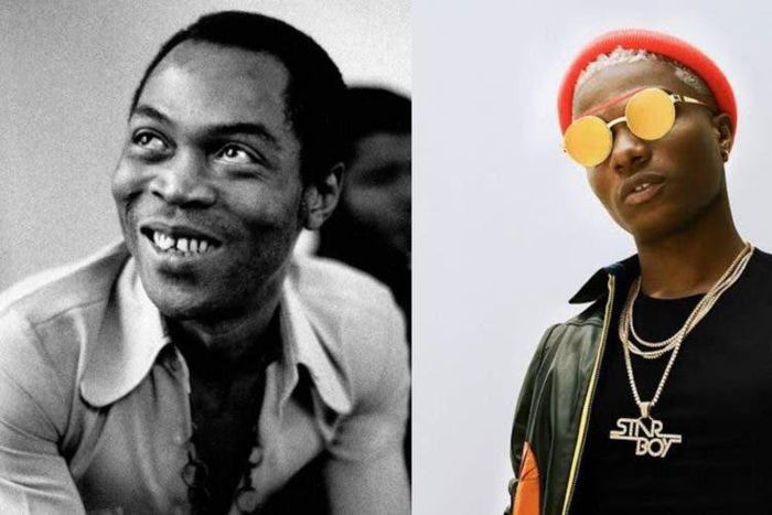 Wizkid says his aim is not to make music like Fela. (Info Nigeria)