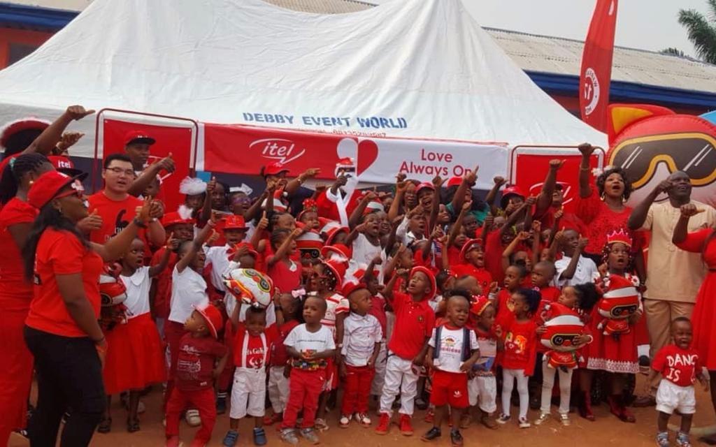 Love Always On: ITEL Mobile adding colours to over 6000 lives in Nigerian communities nationwide.