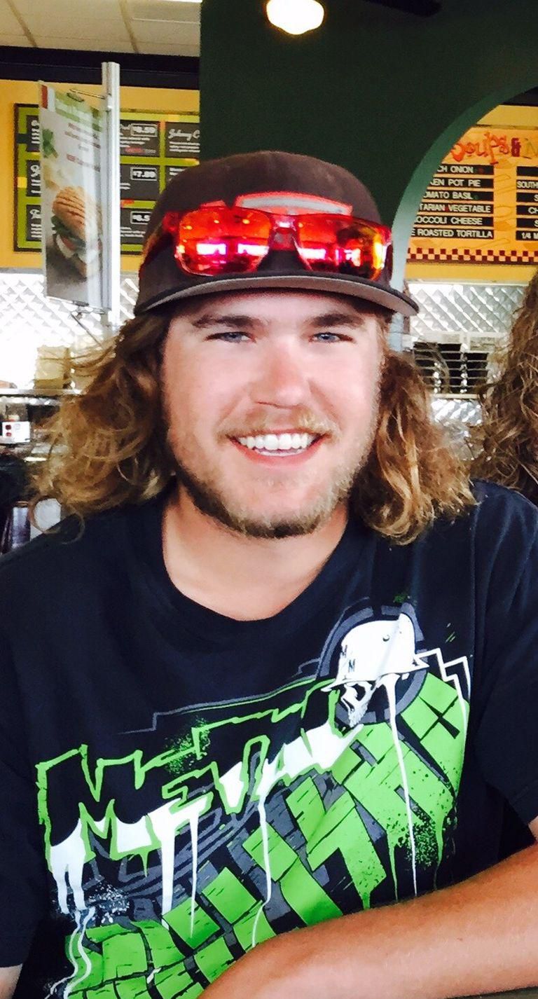 Cameron Underwood prior to his incident.