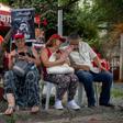 Supporters of Brazilian former president (2003-2011) Luiz Inacio Lula da Silva have formed an improvised camp near the Federal Police Headquarters in Curitiba, Brazil where he is serving a 12-year prison sentence for corruption