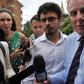 Arsalan Khawaja (C, pictured December 4, 2018), the brother of Australian cricketer Usman Khawaja, was released on bail after appearing in a Sydney court on charges of forgery and attempting to pervert justice