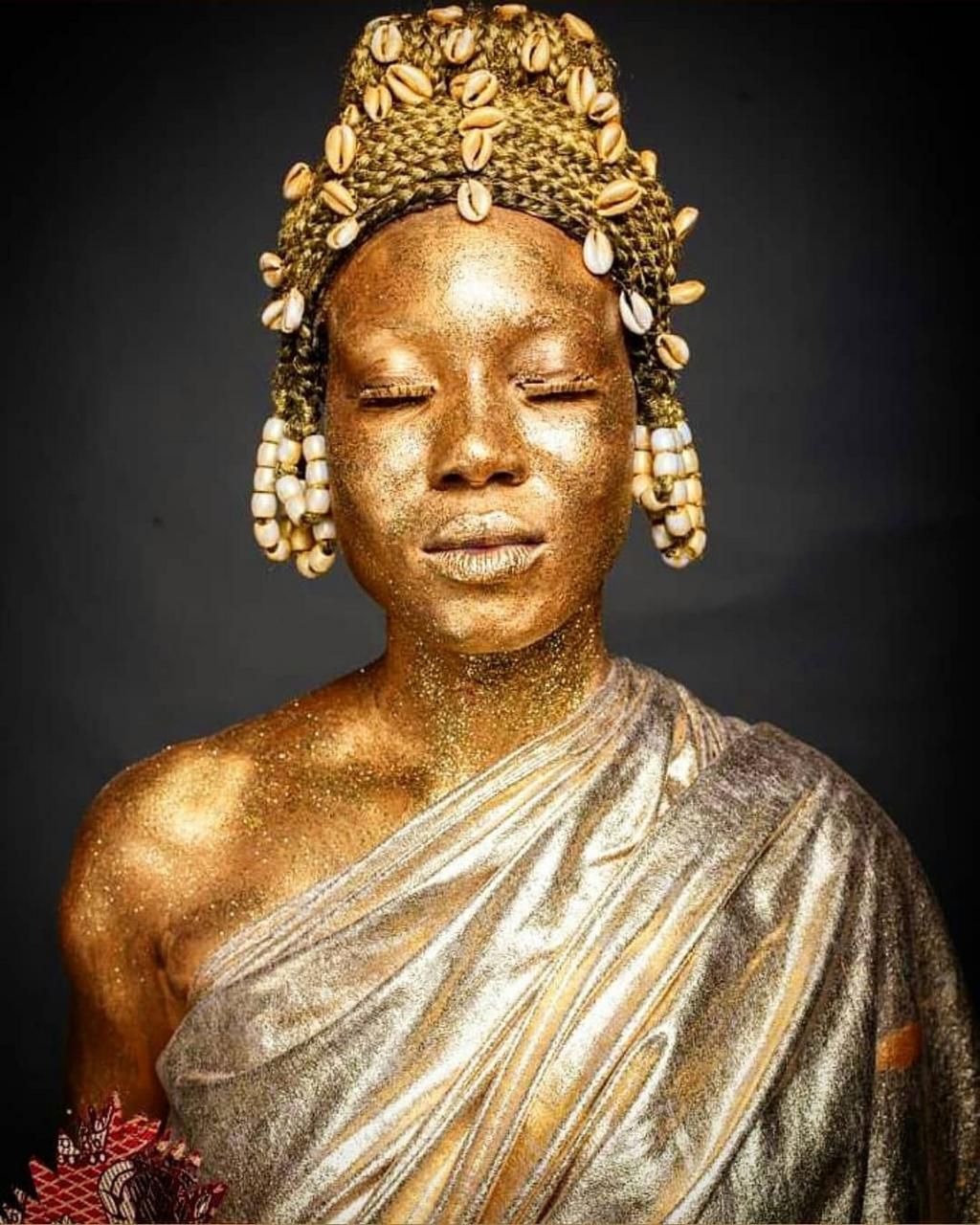 Tosin Adeyemi as Moremi is simply spectacular (Instagram/Tosin Adeyemi)