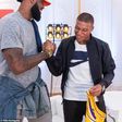 LeBron James and Kylian Mbappe