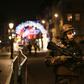 A soldier patrolling near the famed Christmas market in Strasbourg, which has become the latest French city to be hit by a suspected deadly terror attack