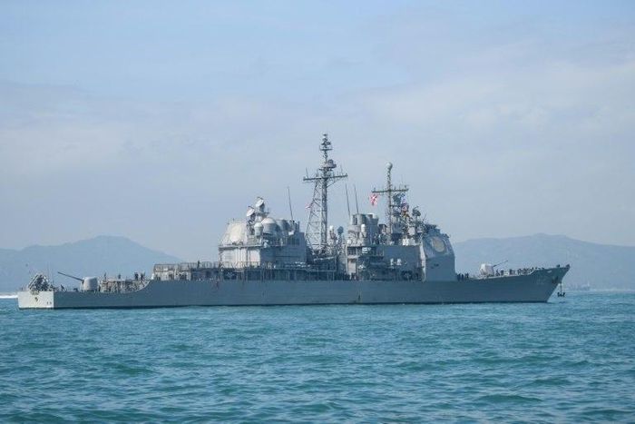 The USS Chancellorsville entered waters off the Paracel Islands, known as Xisha in Chinese