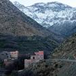 The mountains near the tourist village of Imlil in the High Atlas range; Danish student Louisa Vesterager Jespersen, 24, and 28-year-old Norwegian Maren Ueland were killed after setting up camp beyond the village on the night of December 16-17