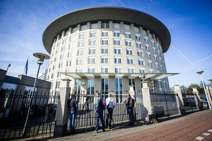 Dutch security forces said they had seized the men as they tried to carry out a cyber attack on the Organisation for the Prohibition of Chemical Weapons