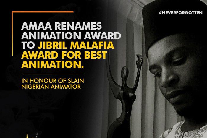 AMAA renames animation category after slain Nigerian animator