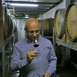 Omar Zumot, manager of Amman's Saint George winery and who studied winemaking in France, samples a glass as two Jordanian families look to revive an age-old tradition that some suggest has Biblical heritage