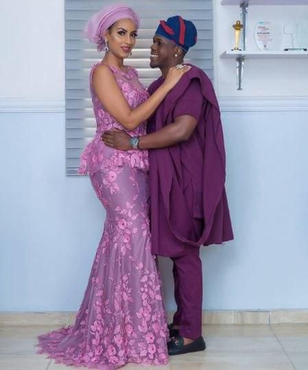Juliet Ibrahim and boyfriend, Iceberg Slim