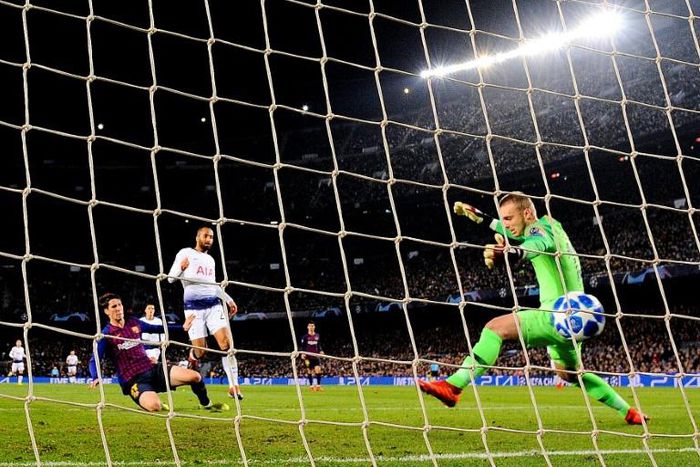 Lucas Moura scored the goal that means Tottenham will be playing Champions League football in London in the new year