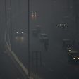 Commuters travel amid heavy smog in New Delhi after a night of free-for-all Diwali fireworks