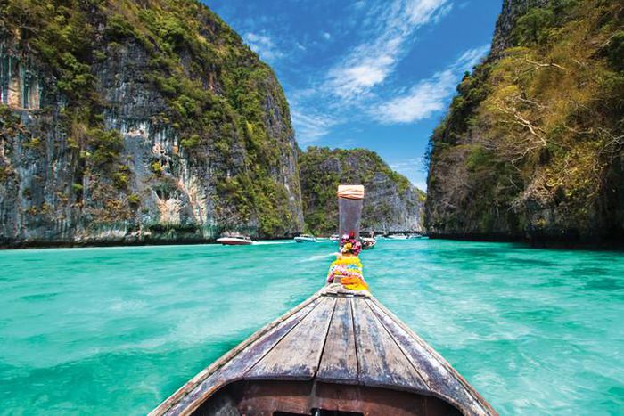 Boat ride in Thailand [Intrepid Travel]