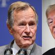 Donald Trump paid a gracious tribute to the late George H.W. Bush, but the contrast between the 41st and 45th US presidents is stark