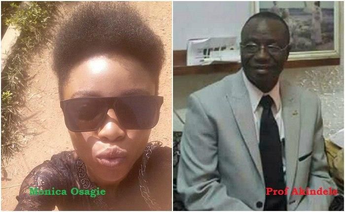 Miss Monica Osagie, the student of Obafemi Awolowo University who alleged that one Professor Richard Akindele proposed to have sex with her has finally spoken.