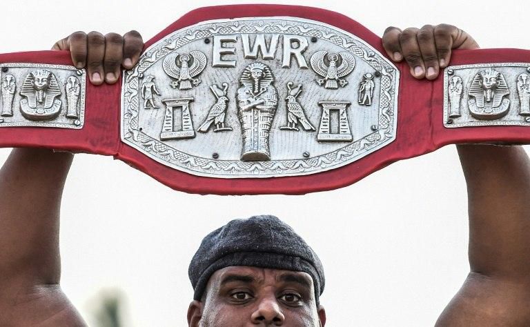 Ashraf Mahrous, known as Kabonga in the wrestling ring, set up the self-declared Egyptian Federation of Professional Wrestling in 2012