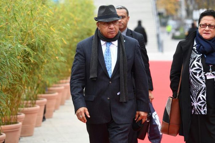Frank Bainimarama fended off a strong challenge at the polls to remain prime minister of Fiji