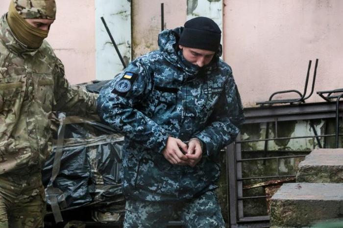 The sailors are being held in pre-trial detention for two months
